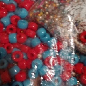 Beads lot of big and small ones